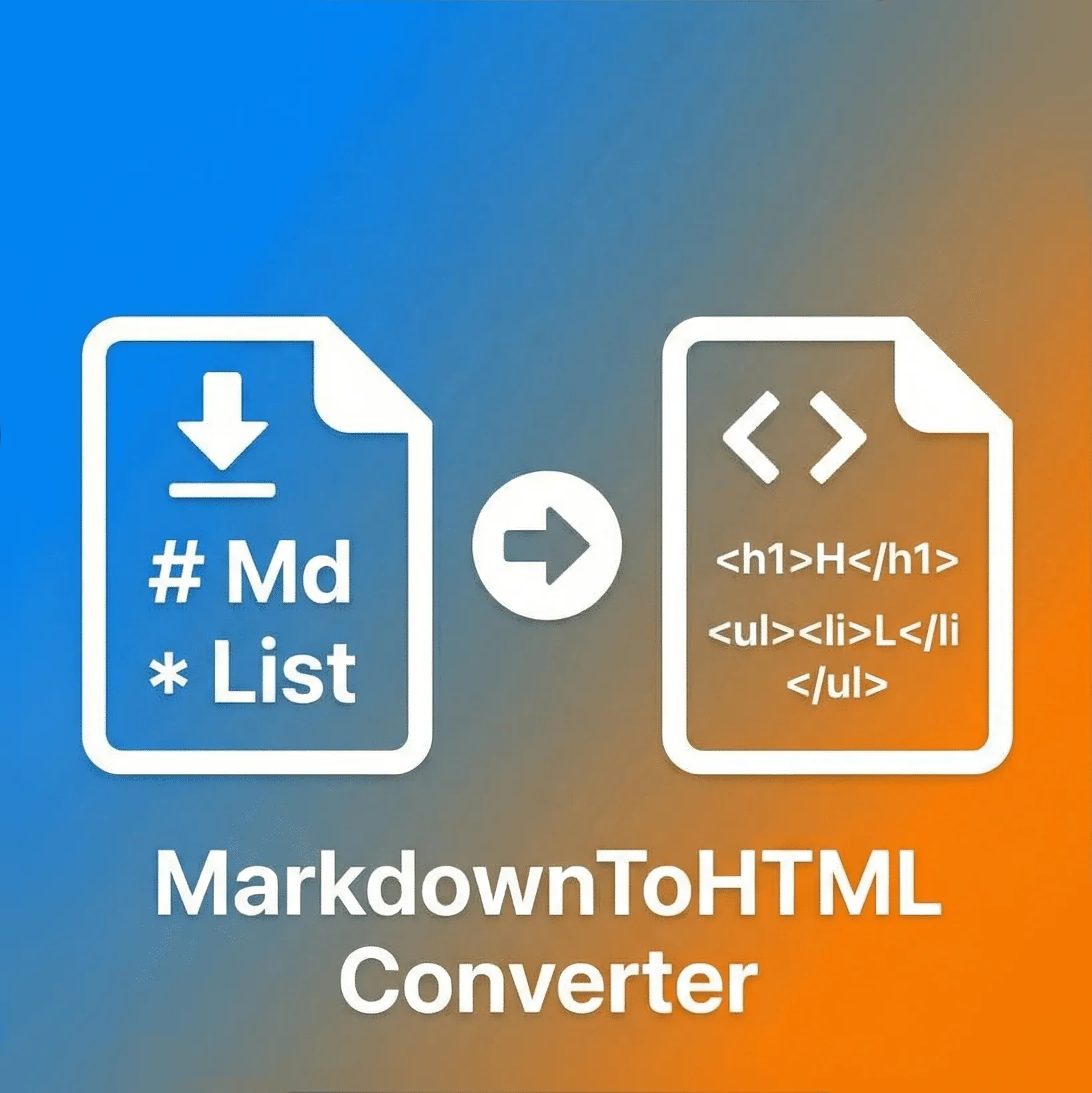 MarkdownToHTML変換